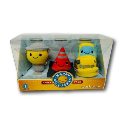 Hallmark Happy Go Luckys Work Zone Soft Toys