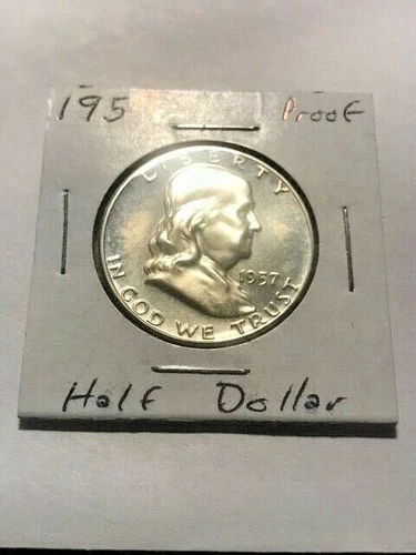 1957 Proof Franklin Half Dollar #16576
