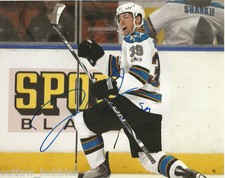 San Jose Sharks Logan Couture Signed Autographed 8x10 Photo COA B