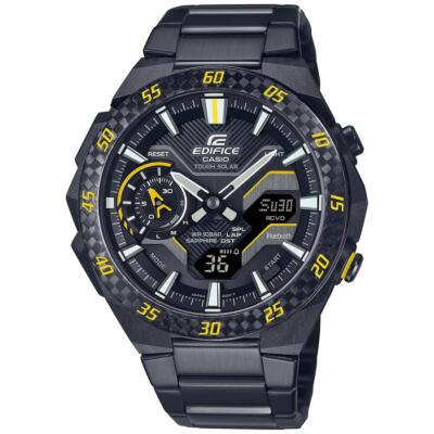 Casio Edifice ECB-2200YRC-1A9JF WINDFLOW Carbon Case Bluetooth Solar Men Watch