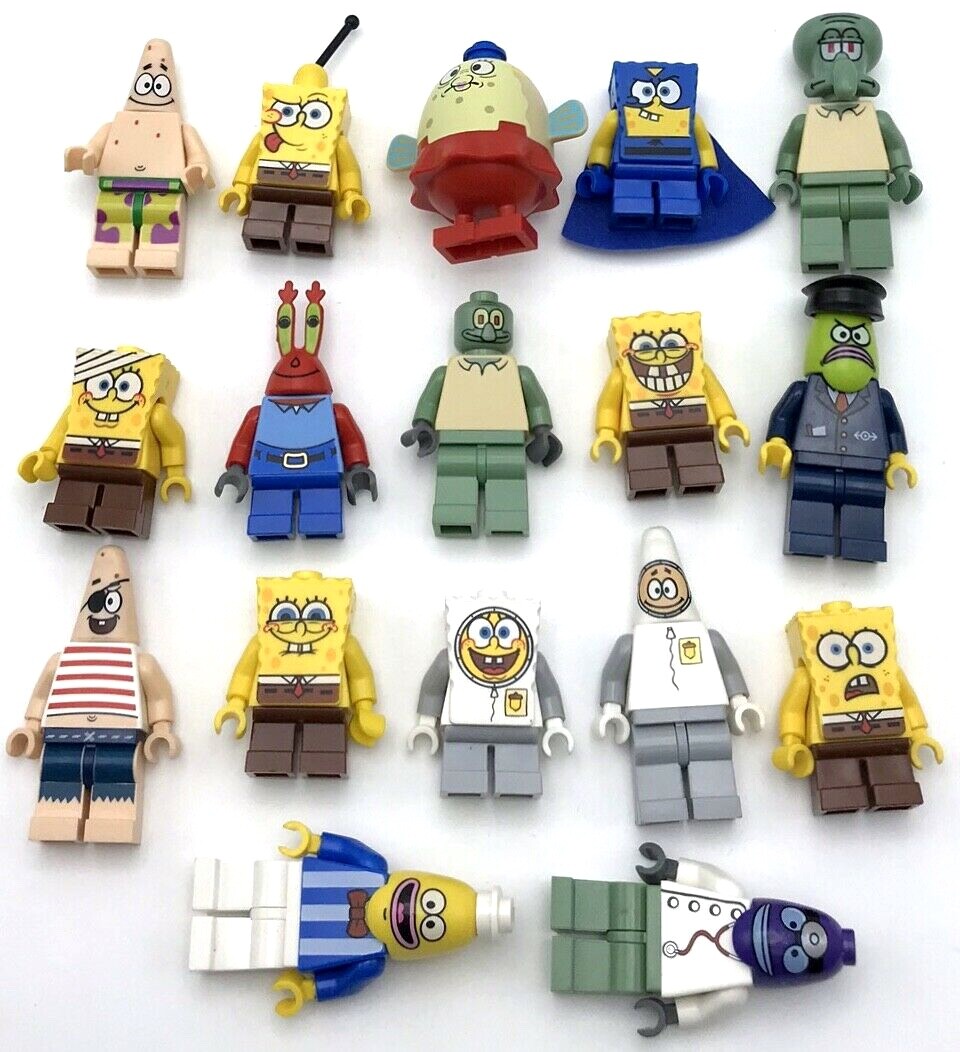 spongebob lego figures