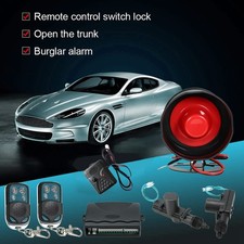 NEW CAR ALARM SYSTEM WITH 2 MOTORS SHOCK IMMOBILISER FOR VEHICLES K7C7