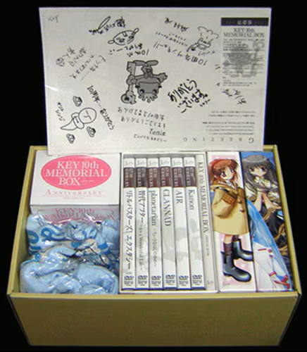 KEY 10th Memorial Box Kanon AIR Clannad Little Busters Tomoyo