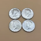 Kennedy Half Dollars 90% Silver Lot Of 4 1964 Great Condition Collectible