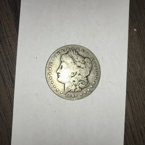 1896- P Morgan Silver Dollar (Philadelphia) – 90% Silver – Circulated - VG/F