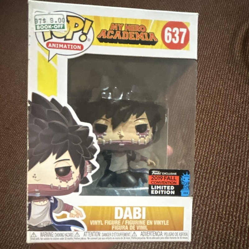 Funko Pop! Animation My Hero Academia Dabi #637 2019 Fall Convention Exclusive