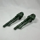 G.I. Joe Bridge Layer Gun Vehicle Cannon Lot of 2 Replacement Parts Hasbro 1984