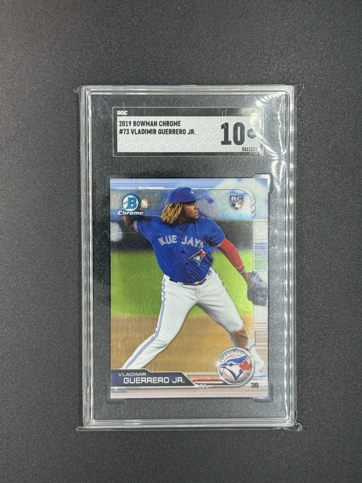 2019 Bowman Chrome Vladimir Guerrero Jr #73 RC SGC 10