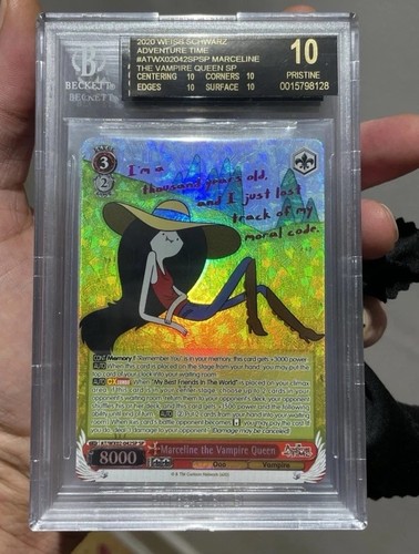 Marceline Wx02-042 Sp Bgs 10 Black Label Weiss Schwarz Adventure Time booster - Foto 2 di 2