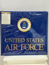 United States Air Force 12x12 Scrapbook Album Marcella by K Sealed 20 Pages
