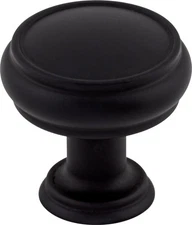Top Knobs TK831BLK Eden Medium Knob 1 3/16" Flat Black