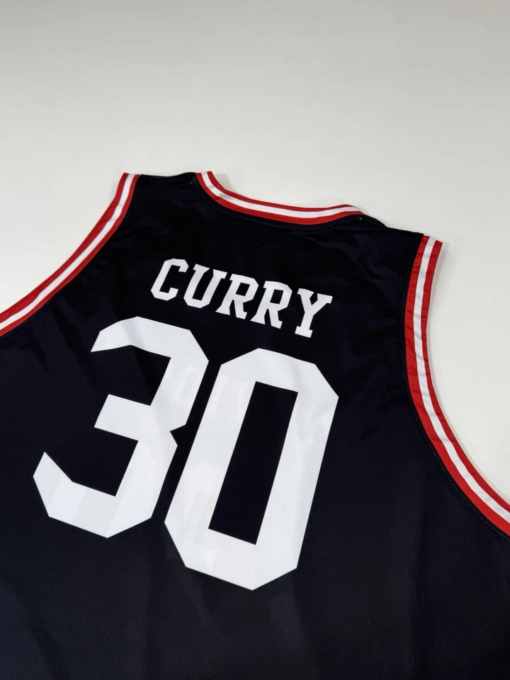 正品 Under Armour Stephen Curry Davidson 野猫 NCAA 大学球衣 3XL — 第 4/4 张图片