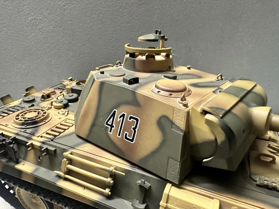 21st Century Toys Ultimate Soldier 1:18 German Panther Tank WWII Fast Shipping!! - Image 2 of 4