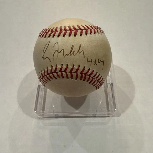 Greg Maddux Signed Rawlings ONLB Baseball w/ 4x CY insc Atl Braves Chi Cubs READ