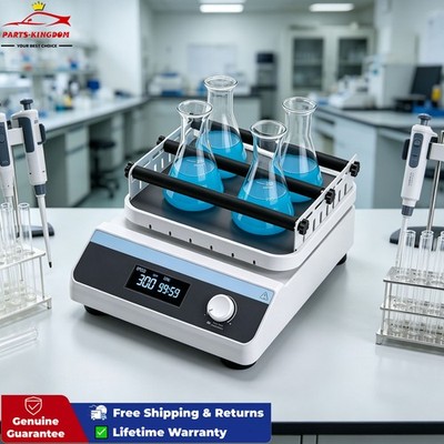 Lab Mixer Orbital Shaker Oscillator with 20mm Amplitude,Adjustable Speed Timer