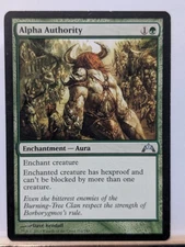 Alpha Authority Gatecrash Regular MTG in MP Condition 