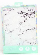 Cylo White Marble Print Protective Hard Case Cover for iPad Tablet