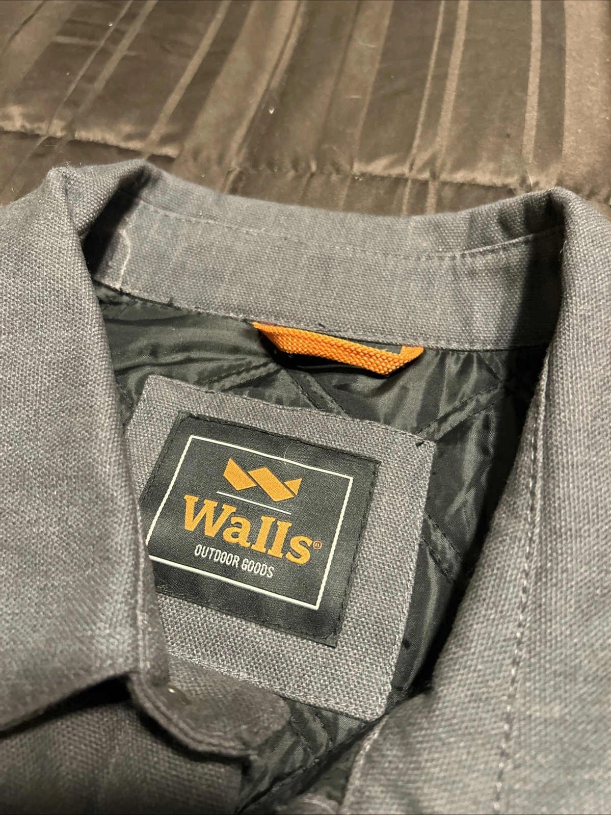 Walls Men's Lumberton Jack Shirt Jacket with Body Armor Fiber Lined Gray Size L - product detail image 3