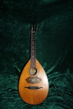 ALTE TERZLAUTE,J.RAUSCHER,SPIELBEREIT,HANDARBEIT,NEU BESAITET,GITARRENLAUTE