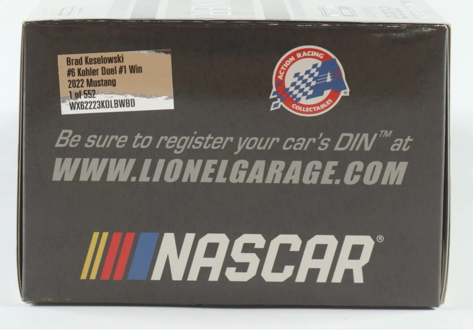 Brad Keselowski Firmado 2022 #6 Daytona Duelo 1 Victoria | Carrera Versión I 1:24 Diecast Foto 3 de 4