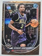 2025-26 Bowman Chrome Herbert Jones Reptilian Refractor #BCV-140 Pelicans
