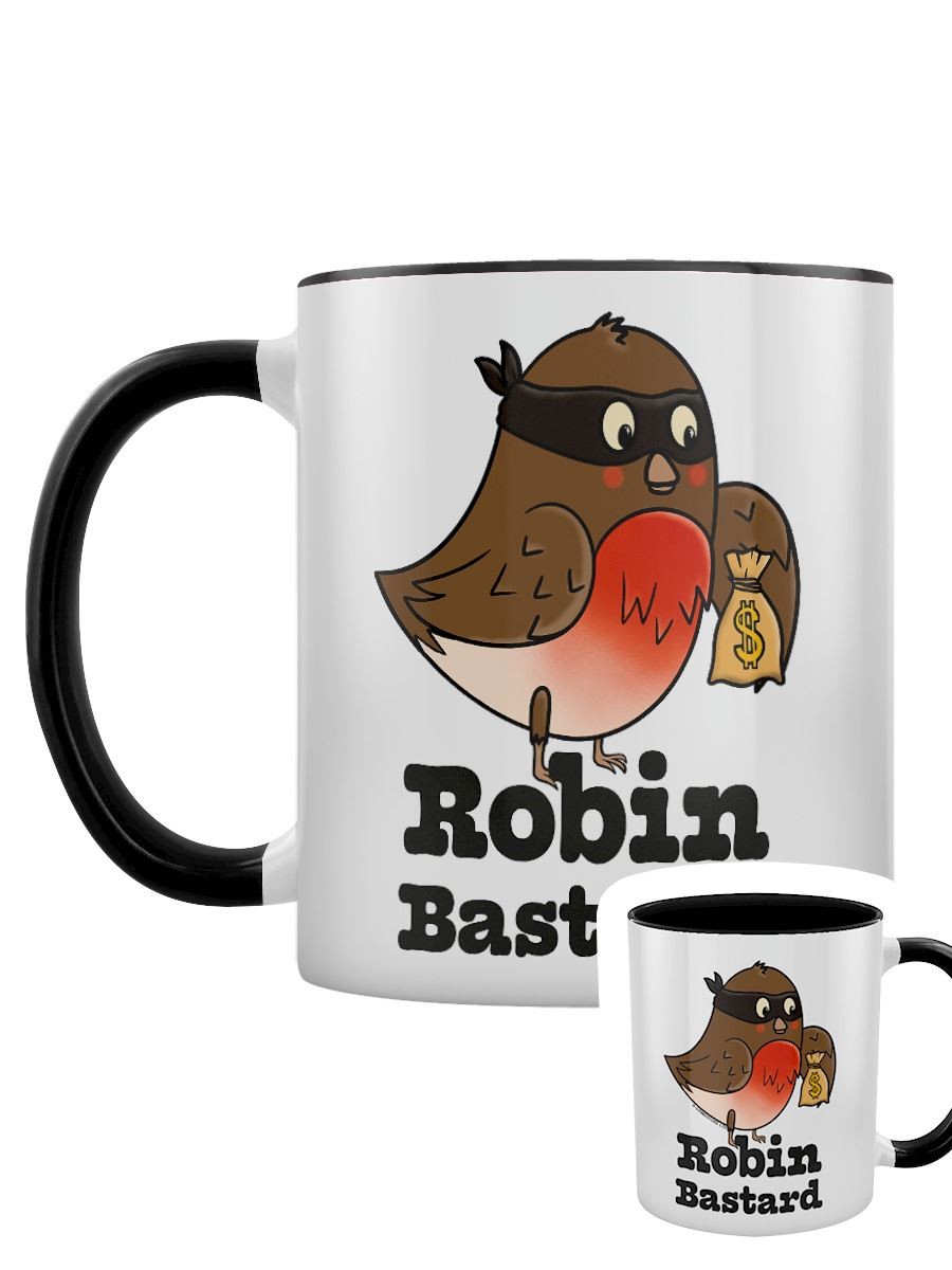 Robin B*stard Black Inner 2-Tone Mug