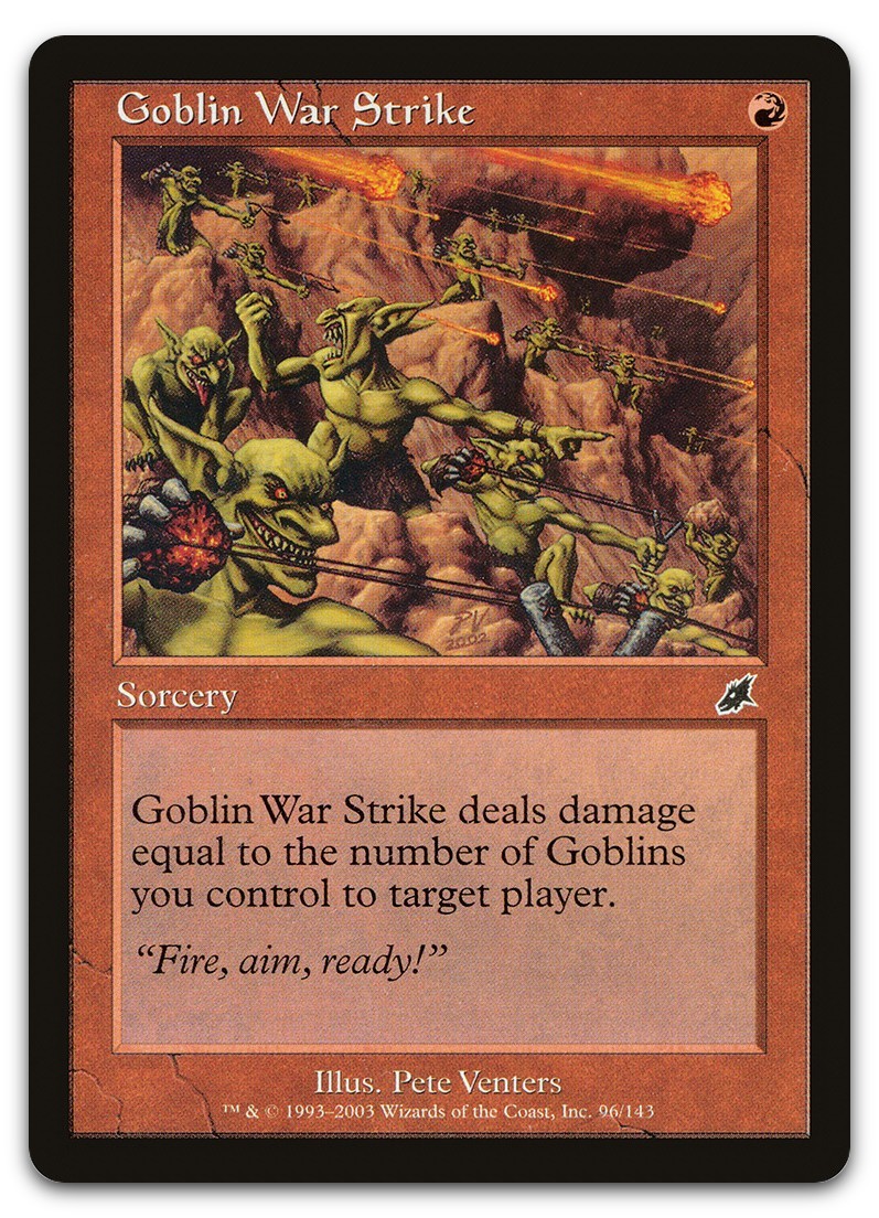 Goblin War Strike #96 (LP) Scourge SCG Magic MTG