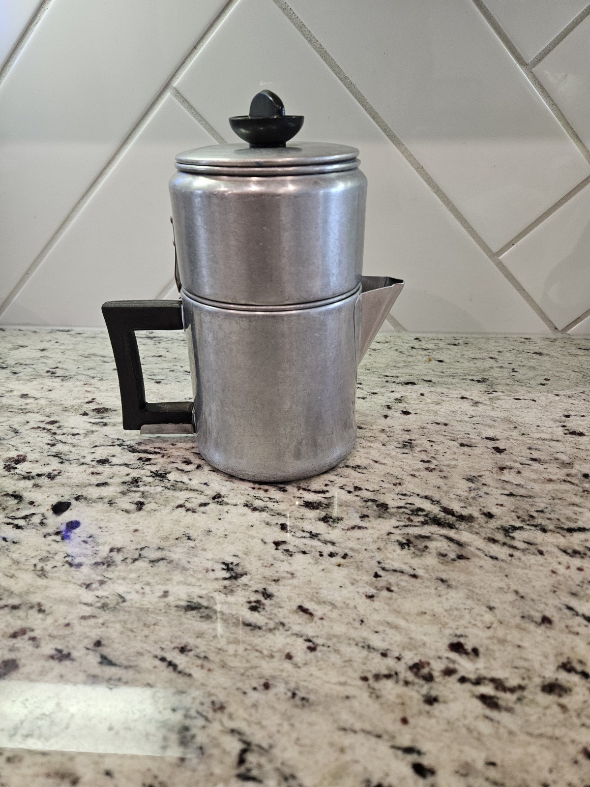 3 Cup Silver Matte