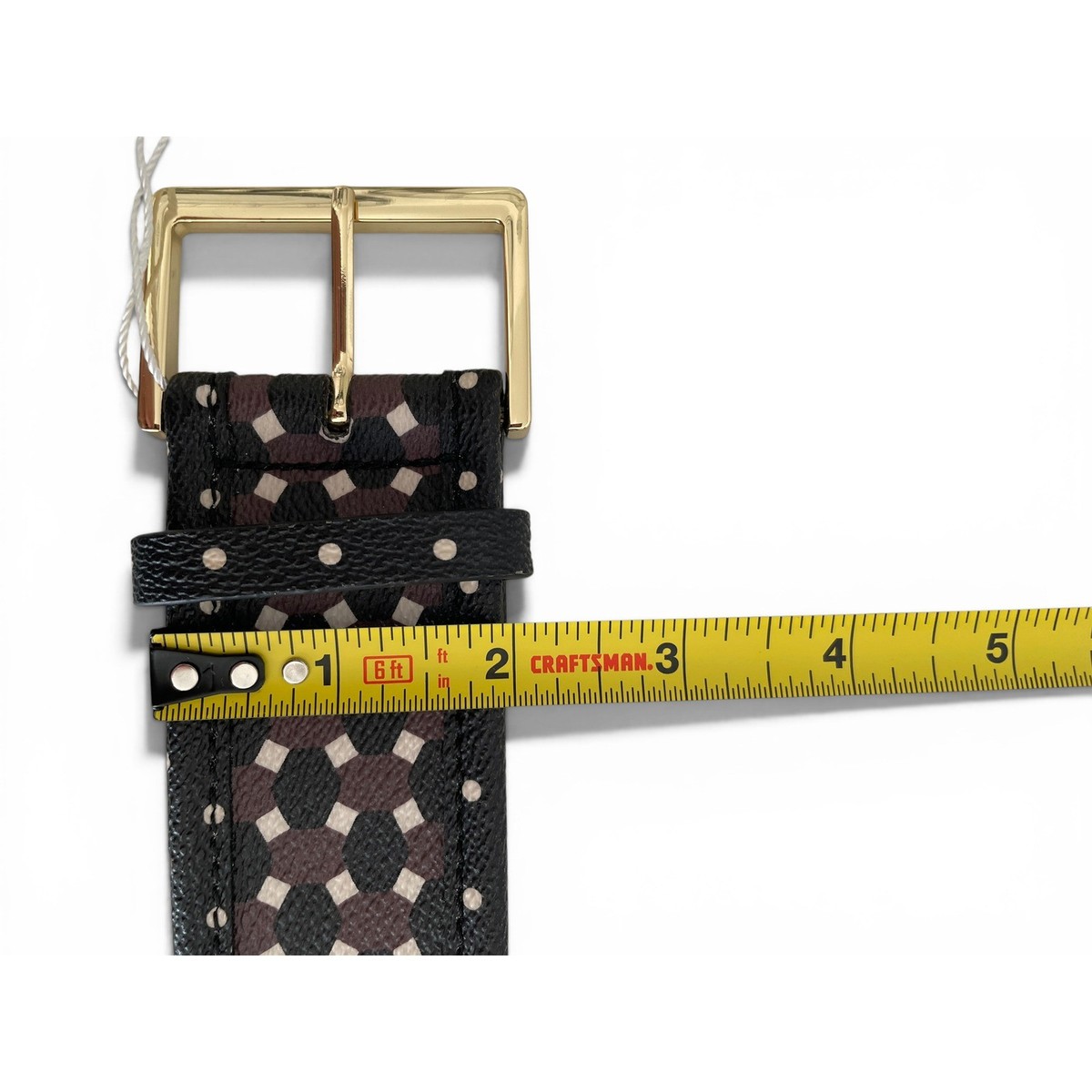 Tory Burch Haber Printed Belt Womens Small Java Multi  display picture 1