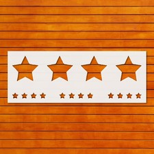 Reusable Stars Stencil Template for Airbrush  DIY Crafts - StencilAir
