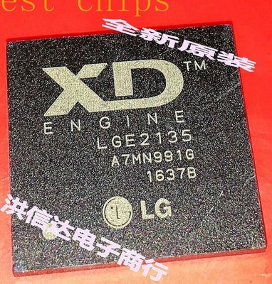 1 Piece Used LGE 2135 L6E2135 LGEZ135 LGE2I35 LGE213S LGE2135 BGA401 IC Chip #zc