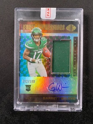 2022 Panini Illusions - First Impressions Autographed Memorabilia Garrett Wilson