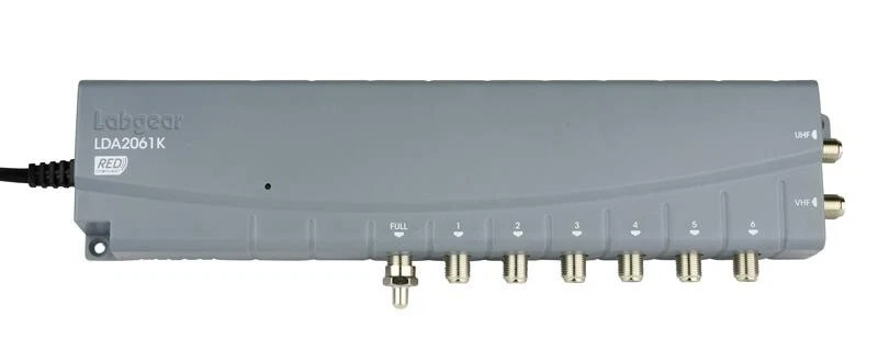 Labgear 6-Output TV Aerial Amplifier 4G-5G Filtered Professional Signal Booster - Image 2 of 3