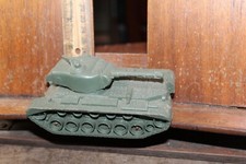 Vintage Toy Soldier Auburn Plastic Army Tank
