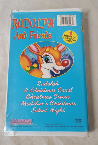 Good Times Rudolph and Friends (VHS, 1997) Clamshell - Picture 2 of 5