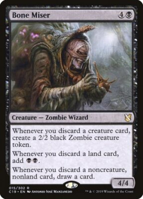#ad Bone Miser Commander 2019 Magic MTG $21.75