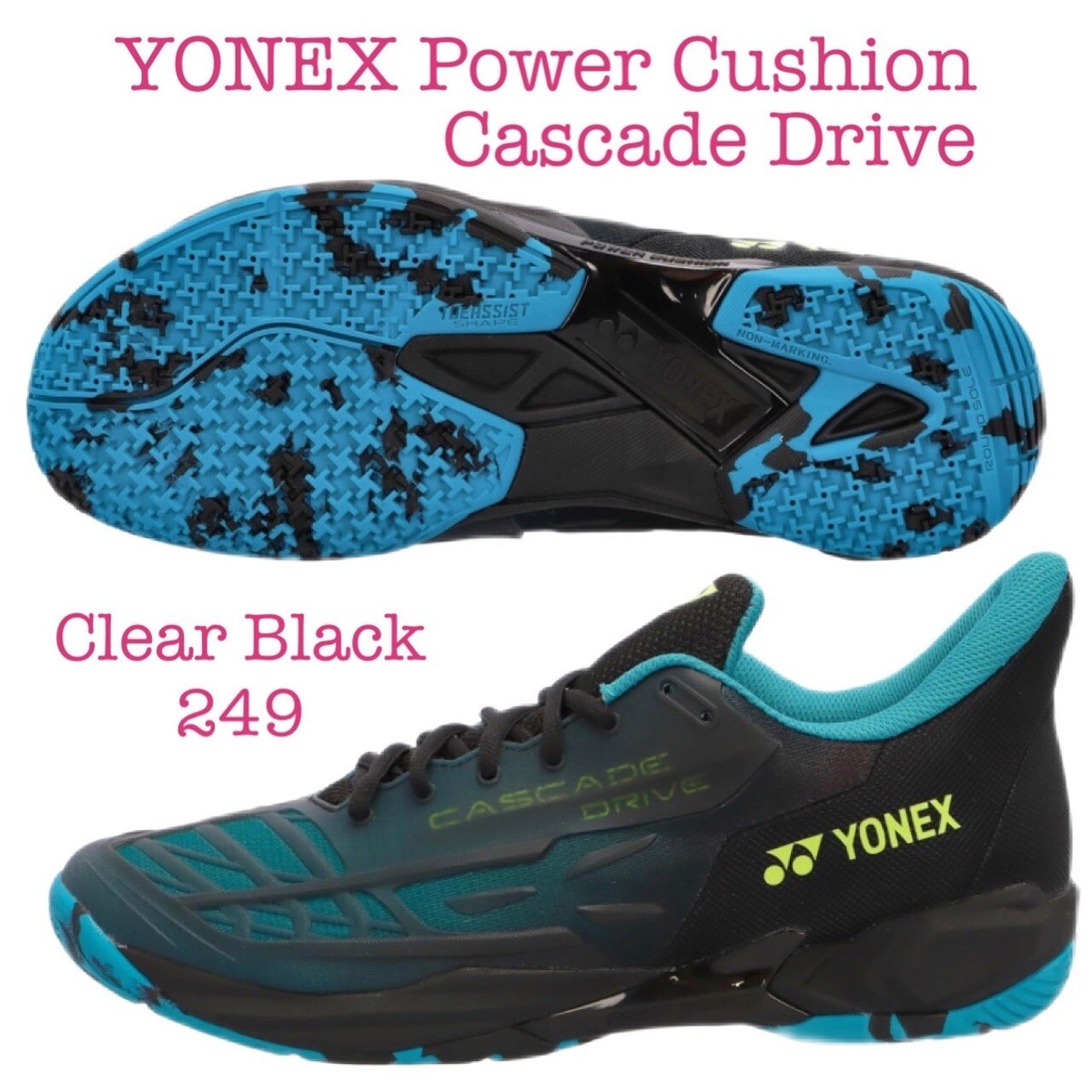 YONEX Badminton Shoe Power Cushion Cascade Drive Indoor