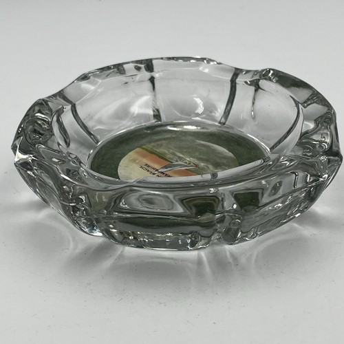 Stunning Vintage Glass Ashtray Souvenir From Hampton Beach New Hampshire Ocean - Picture 6 of 7