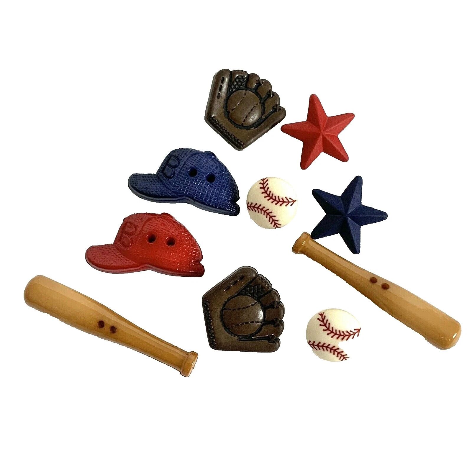 Mixed Lot Star Sewing Buttons