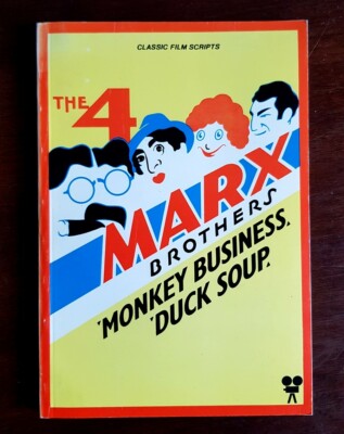 THE 4 MARX BROTHERS - Monkey Business / Duck Soup - Drehbücher Scripts TOP