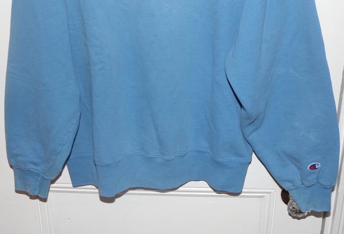 Vintage Champion Sweatshirt Made In The USA Men's Large Teal Vintage Champion Sweatshirt Made In The USA Men's Large Teal
