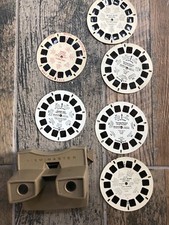 Vtg View Master Sawyers With 6 Reels Ninja Turtles, Scooby Doo, Night B4 Xmas