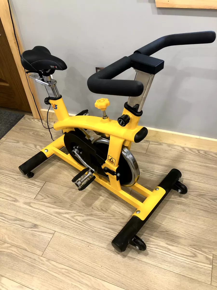 Kids Pro Fitness Bike Yellow Mint Shape