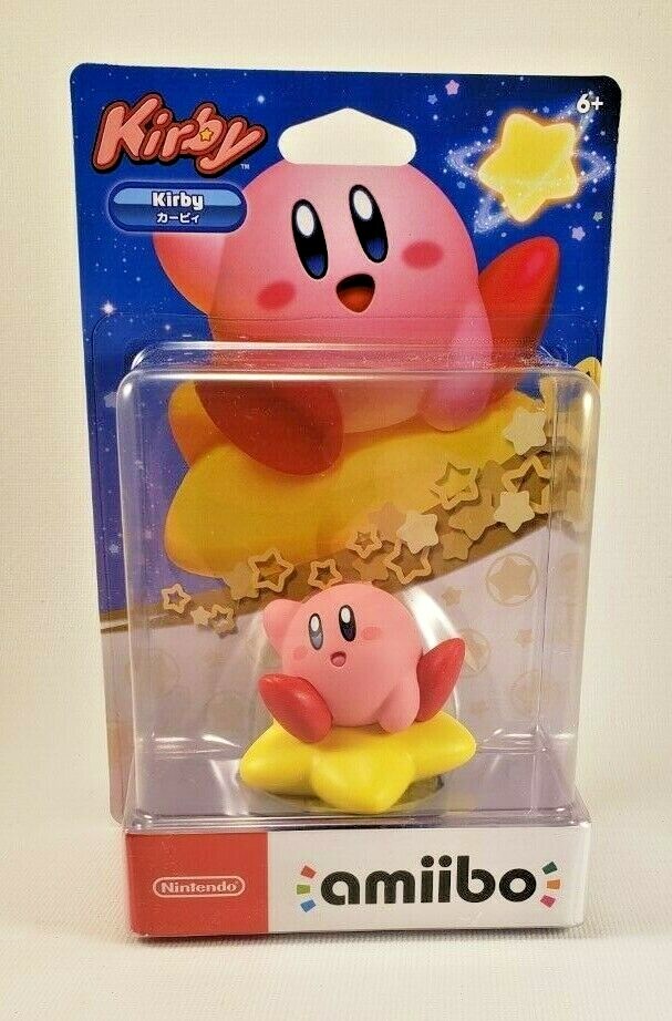 Kirby Star Amiibo Nintendo Switch 3DS WiiU NEW SEALED