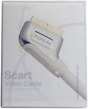 Belkin 1 Metre PureAV  Series high quality Scart Cable - White