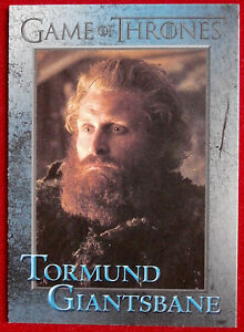 Game Of Thrones Tormund Giantsbane Season 3 Card 74