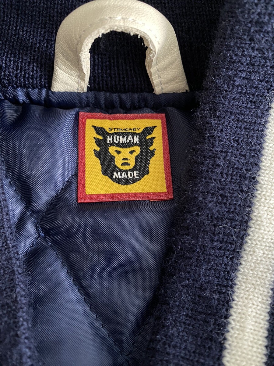 Authentic! Human Made x KAWS Varsity Jacket. Nigo. Size Authentic! Human Made x KAWS Varsity Jacket. Nigo. Size