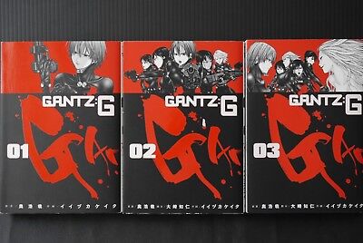 Japan Gantz Spin Off Manga Lot Gantz G Vol 1 3 Complete Set Ebay