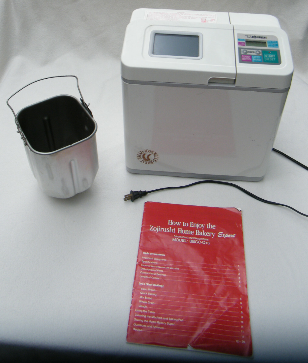 ホームベーカリー Zojirushi Home Bakery Expert 1.5 Pound Electric Bread Machine BBCC