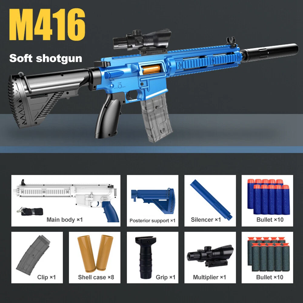 M416 Shell Ejection Soft Bullet Gun Eva Soft Bullet Sniper Rifle